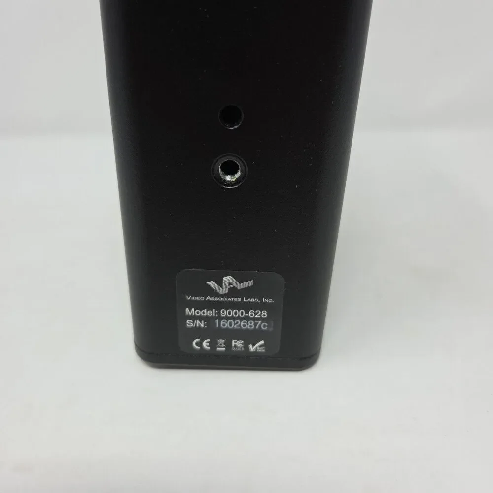 Video Associates Labs 9000-628 Camera - Black - Zoom ID Camera - UNTESTED AS IS